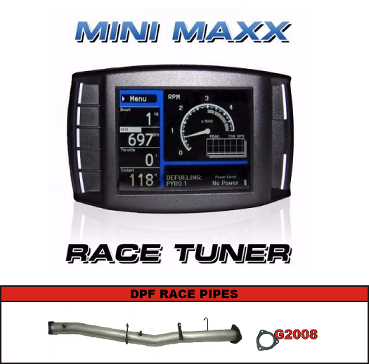 Purchase H&S Mini Maxx Tuner & DPF Delete Race Pipe For 07.510 GM 6.6L