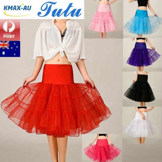 Tutu Skirt 67cm Lady Vintage 50s Petticoat Rockabilly Petticoat Dress ...